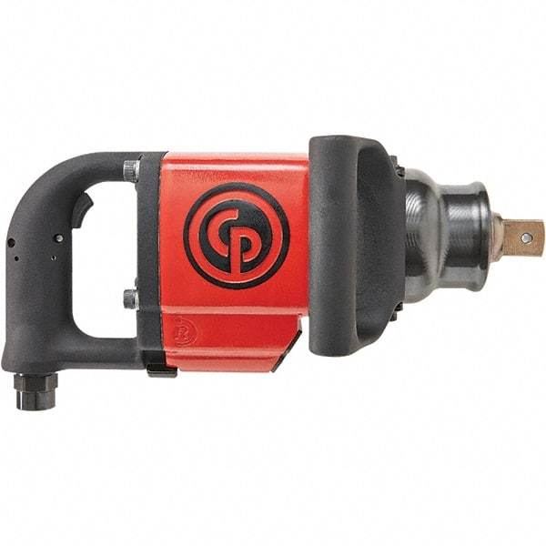 Chicago Pneumatic - 1" Drive, 3,500 RPM, 2,800 Ft/Lb Torque Impact Wrench - D-Handle, 68 CFM, 90 psi, 1/2" NPT Inlet - Strong Tooling