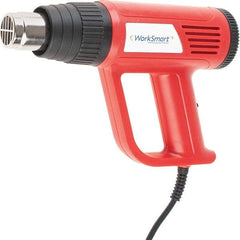 Value Collection - 104 to 932°F Heat Setting, Heat Gun - 120 Volts, 12.5 Amps, 1,500 Watts, 6' Cord Length - Strong Tooling