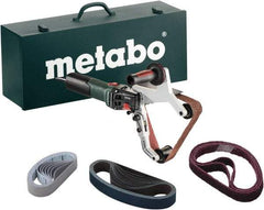 Metabo - 1-1/2 x 30", 2,400 to 8,900 RPM Air Belt Sander - 0.25 hp, 1,650 to 5,500 SFPM - Strong Tooling