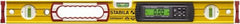 Stabila - 24" Long 3 Vial Box Beam Level - Aluminum, Yellow, 2 Plumb & 1 Level Vials - Strong Tooling