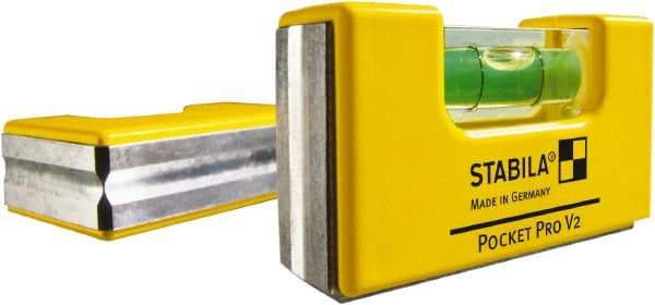 Stabila - Tubular & Pocket Levels Mounting Type: Pocket Clip Mounting Direction: Horizontal/Vertical - Strong Tooling