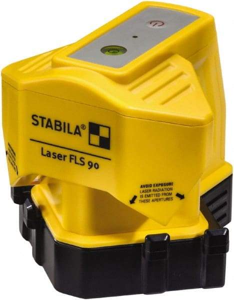 Stabila - 2 Beam 490' Max Range Cross Line Level - Red Beam, 3/16" at 50' Accuracy, Battery Included - Strong Tooling