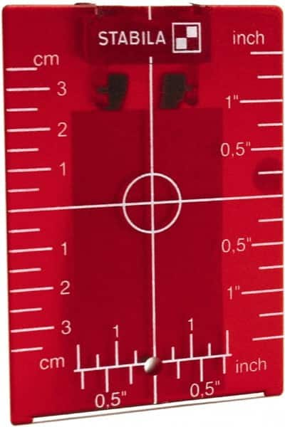 Stabila - Laser Level Target Plate - Use with LAR200, LAR250 - Strong Tooling