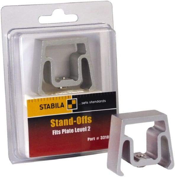 Stabila - Plate Level Standoff Mount - Silver, Use with 35610, 35712, 34610 & 34712 - Strong Tooling