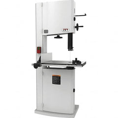 Jet - 18" Throat Capacity, Step Pulley Vertical Bandsaw - 2,300/3,800 SFPM, 1.75 hp, Single Phase - Strong Tooling