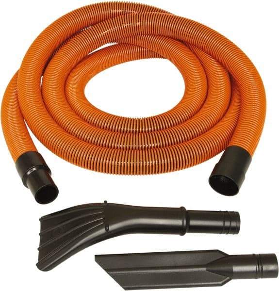 Flexaust - 12' Hose Length, Accessory Kit - Use With All Vacuums with Inlet - Strong Tooling