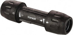 Transair - 1/2" ID, 16.5mm OD, Union - Plastic, 232 Max psi, 4-3/4" Long - Strong Tooling