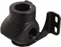 Transair - Three Port Wall Bracket - Plastic, 232 Max psi, 3/4 & 1/2 & 1/4 Female NPT, 3-5/16" Long - Strong Tooling