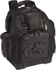 Dead On - 34 Pocket Black Polyester Backpack Tool Bag - 17" Wide x 10" Deep x 20" High - Strong Tooling