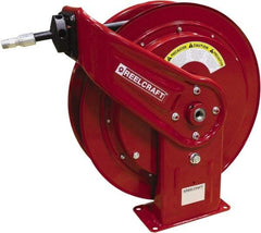 Reelcraft - 75' Spring Retractable Hose Reel - 5,000 psi, Hose Included - Strong Tooling