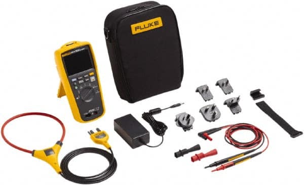 Fluke - 279FC/IFLEX, CAT IV, CAT III, 1,000 VAC/VDC, Digital True RMS Auto Ranging Manual Ranging Thermal Imaging Multimeter - 50 mOhm, Measures Voltage, Capacitance, Current, Frequency, Resistance, Temperature (IR) - Strong Tooling