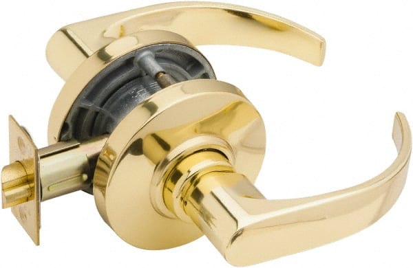 Schlage - Classroom Lever Lockset for 1-3/8" Thick Doors - Exact Industrial Supply