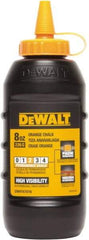 DeWALT - 8 oz Container Chalk Refill - Orange - Strong Tooling