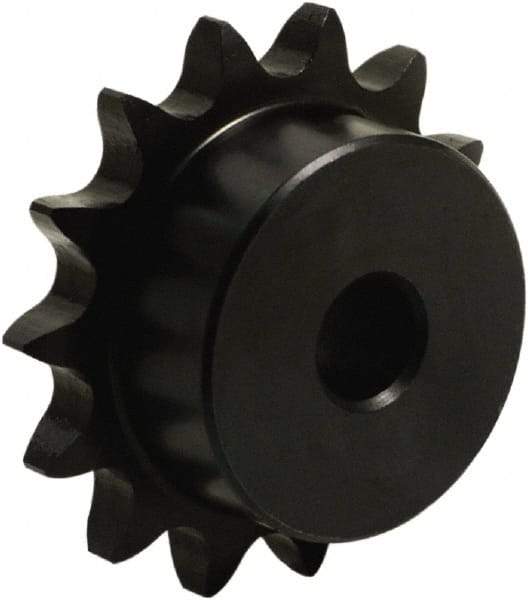 Tritan - 9 Teeth, 3/8" Chain Pitch, Chain Size 35, Plain Bore Sprocket - 3/8" Bore Diam, 1.096" Pitch Diam, 1.26" Outside Diam - Strong Tooling