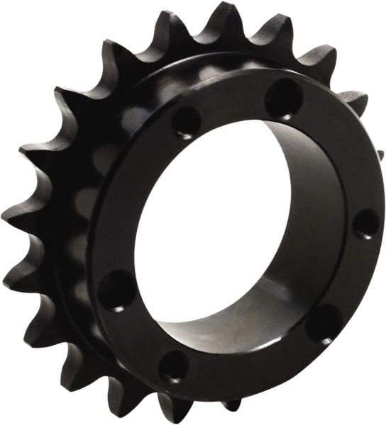 Tritan - 22 Teeth, 5/8" Chain Pitch, Chain Size 50, QD Sprocket - 4.392" Pitch Diam, 4.724" Outside Diam - Strong Tooling