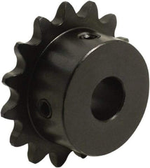 Tritan - 9 Teeth, 1/2" Chain Pitch, Chain Size 40, Finished Bore Sprocket - 1.462" Pitch Diam, 1.654" Outside Diam - Strong Tooling