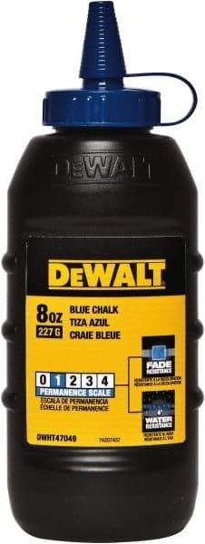 DeWALT - 8 oz Container Chalk Refill - Blue - Strong Tooling