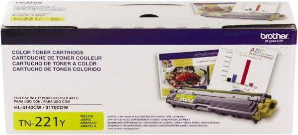 Brother - Yellow Toner Cartridge - Use with Brother HL-310CW, 3170CW, 3180CDW, MFC-9130CW, 9330CDW, 9340CW - Strong Tooling