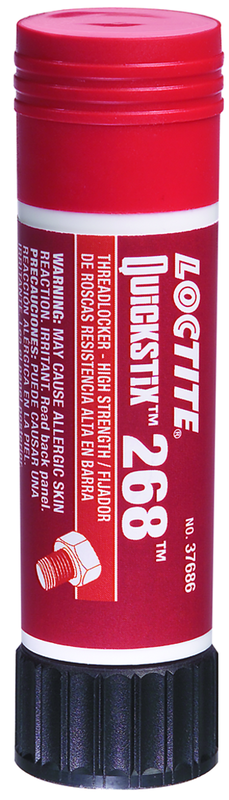 268 Red High Strength Permanent Threadlocker - 19 gm - Strong Tooling