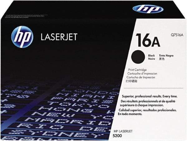 Hewlett-Packard - Black Toner Cartridge - Use with HP LaserJet 5200 - Strong Tooling