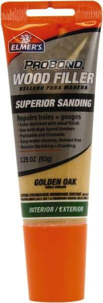 Elmer's - 3.25 oz Tube Wood Filler - Golden Oak - Strong Tooling