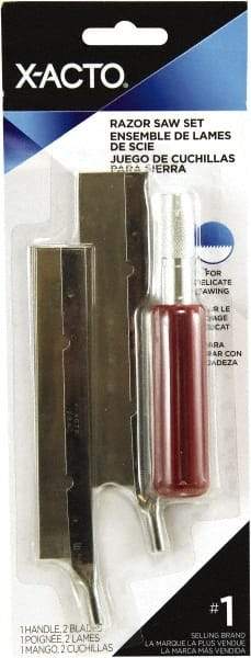 X-ACTO - Stainless Steel Hobby Knife with 2 Blades - #5 Blade, Plastic Handle - Strong Tooling