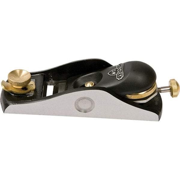 Stanley - Wood Planes & Shavers Type: Block Plane Overall Length (Inch): 6-1/2 - Strong Tooling