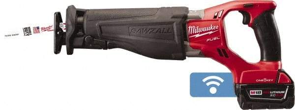 Milwaukee Tool - 18V, 0 to 3,000 SPM, Cordless Reciprocating Saw - Lithium-Ion Batteries Included - Strong Tooling