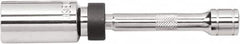 GearWrench - 5/8", 3/8" Drive, Spark Plug Hand Socket - 6 Points, 6" OAL, Alloy Steel, Chrome Finish - Strong Tooling