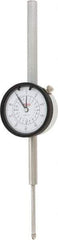 SPI - 2" Range, 0-100 Dial Reading, 0.001" Graduation Dial Drop Indicator - 2.2" Dial, 0.1" Range per Revolution, 0.004" Accuracy, Revolution Counter, Includes NIST Traceability Certification - Strong Tooling