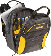 DeWALT - 33 Pocket Backpack Tool Bag - 15" Wide x 11" Deep x 21-1/2" High - Strong Tooling