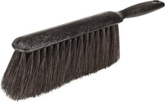 Harper Brush - 14" OAL, Tampico Counter Brush - 2-1/4" Bristle Length, 8" Long x 1-3/4" Wide Head, Straight Foam Handle, Black - Strong Tooling