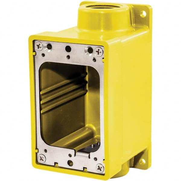 Hubbell Wiring Device-Kellems - Electrical Outlet Boxes & Switch Boxes Enclosure Type: Device Box Enclosure Shape: Rectangle - Strong Tooling