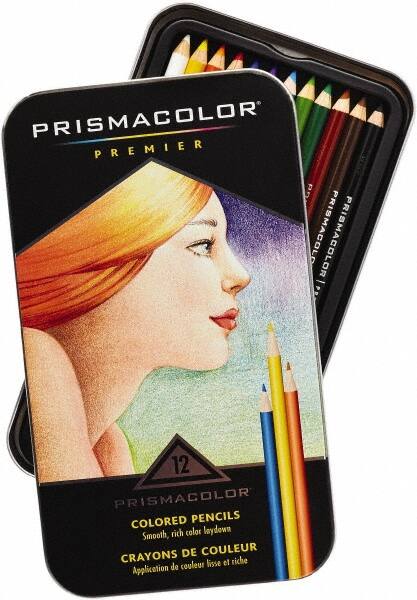 Prismacolor - Premier Colored Pencil - Assorted Colors - Strong Tooling