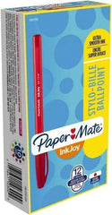 Paper Mate - 1mm Ball Point Ball Point Pen - Red - Strong Tooling