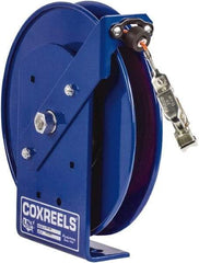 CoxReels - 5/32 Inch x 100 Ft. Stranded Cable Grounding Reel - Hand Crank Reel, Galvanized Steel Cable - Strong Tooling