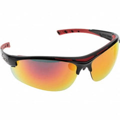 MCR Safety - Fire Mirror Lenses, Framed Dual Lens Safety Glasses - Strong Tooling