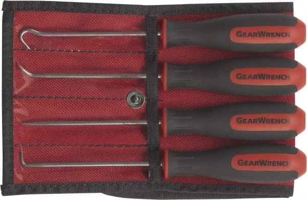 GearWrench - 4 Piece Hook & Pick Set - Dual Composite - Strong Tooling