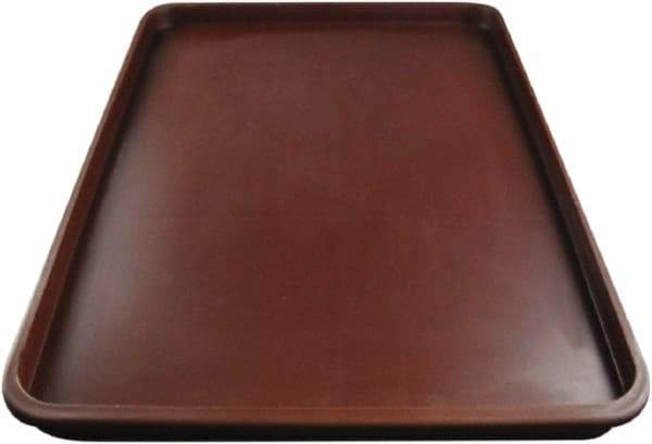 Made in USA - 14-1/4" Long x 9-1/2" Wide x 1-1/4" Deep Lid Tray - Polypropylene - Strong Tooling