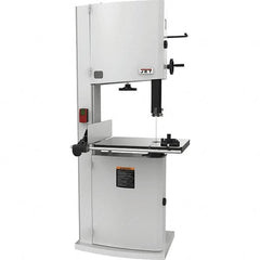 Jet - 20" Throat Capacity, Step Pulley Vertical Bandsaw - 2,530/4,850 SFPM, 3 hp, Single Phase - Strong Tooling