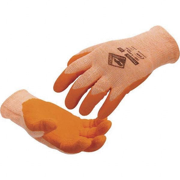 Tilsatec - Size XL (10), ANSI Cut Lvl A9, Puncture Lvl 4, Abrasion Lvl 4, Latex Coated Cut & Puncture Resistant Gloves - Strong Tooling