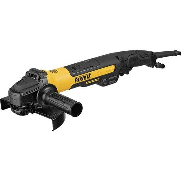 DeWALT - 7" Wheel Diam, 8,500 RPM, Corded Angle & Disc Grinder - 5/8-11 Spindle, 13 Amps - Strong Tooling