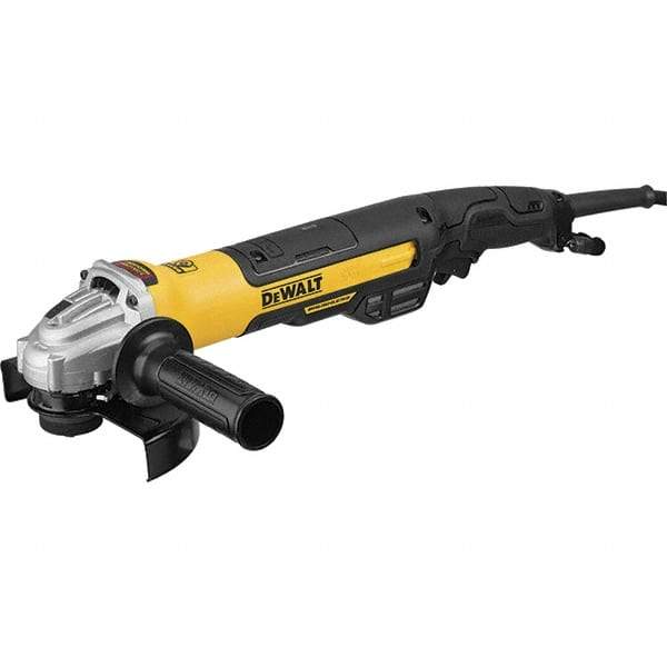 DeWALT - 5 & 6" Wheel Diam, 9,000 RPM, Corded Angle & Disc Grinder - 5/8-11 Spindle, 13 Amps - Strong Tooling