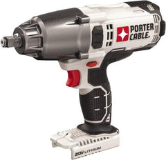 Porter-Cable - 1/2" Drive 20 Volt Mid-Handle Cordless Impact Wrench & Ratchet - 1,700 RPM, 330 Ft/Lb Torque, Lithium-Ion Batteries Not Included - Strong Tooling