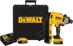 DeWALT - Cordless Concrete Nailer - 0.14 Gauge Nail Diam, 1/2 to 2-1/4" Long Nail, Lithium-Ion Batteries Not Included - Strong Tooling