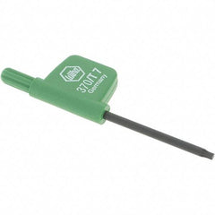 Wiha - T7 Torx Key - Flag-Style, 35mm Length Under Head, 2.6" OAL - Strong Tooling