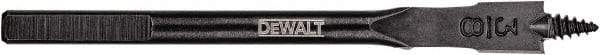 DeWALT - 3/8" Pin Diam, 4-1/4" Long Carbide-Tipped Hole Cutter Pilot Drill - 1-3/8 to 6-1/4" Tool Diam Compatibility, Compatible with Hole Saws - Strong Tooling