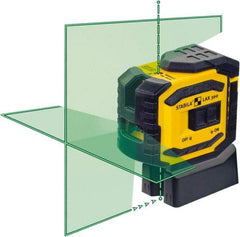 Stabila - 4 Beam 60' Max Range Cross Line & Plumb Points - Green Beam, 3/32" at 30' Accuracy, 1828.8mm Long, Battery Included - Strong Tooling