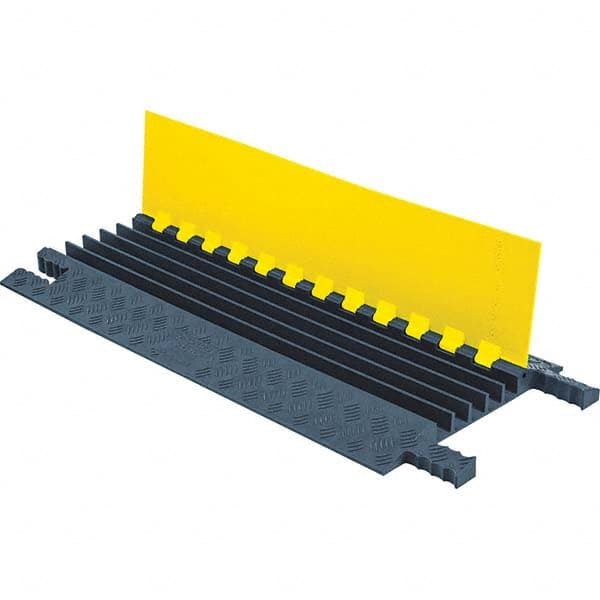 Checkers - On Floor Cable Covers Cover Material: Polyurethane Number of Channels: 5 - Strong Tooling