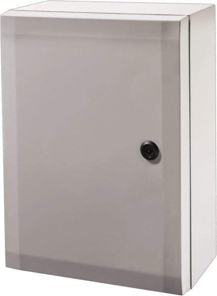 Fibox - Polycarbonate Standard Enclosure Hinge Cover - NEMA 4, 4X, 5.91" Wide x 7.87" High x 11.81" Deep, Impact Resistant - Strong Tooling